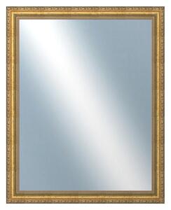 DANTIK - Zrkadlo v rámu, rozmer s rámom 80x100 cm z lišty KLASIK zlatá (2824)