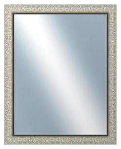 DANTIK - Zrkadlo v rámu, rozmer s rámom 80x100 cm z lišty PRAHA strieborná (2751)