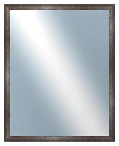 DANTIK - Zrkadlo v rámu, rozmer s rámom 80x100 cm z lišty NEVIS šedá (3053)