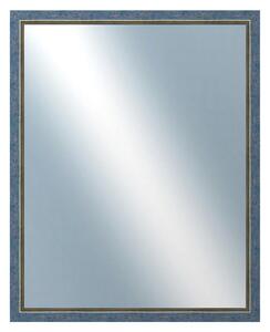 DANTIK - Zrkadlo v rámu, rozmer s rámom 80x100 cm z lišty CARRARA šedá (2949)