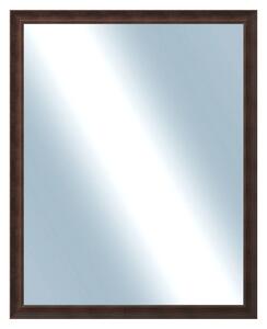 DANTIK - Zrkadlo v rámu, rozmer s rámom 80x100 cm z lišty KOSTELNÍ malá hnedá (3165)