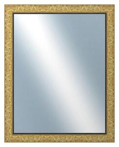 DANTIK - Zrkadlo v rámu, rozmer s rámom 80x100 cm z lišty PRAHA zlatá (2752)