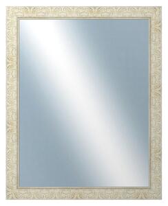 DANTIK - Zrkadlo v rámu, rozmer s rámom 80x100 cm z lišty PRAHA biela (2930)
