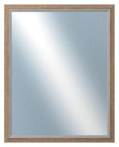 DANTIK - Zrkadlo v rámu, rozmer s rámom 80x100 cm z lišty AMALFI okrová (3114)