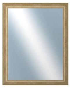 DANTIK - Zrkadlo v rámu, rozmer s rámom 80x100 cm z lišty HRAD strieborná patina (2823)