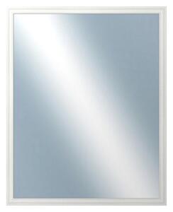 DANTIK - Zrkadlo v rámu, rozmer s rámom 80x100 cm z lišty LYON biela (2666)