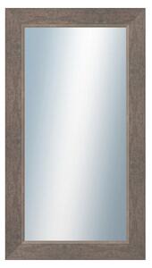 DANTIK - Zrkadlo v rámu, rozmer s rámom 50x90 cm z lišty TOMAS šedá veľká (3030)