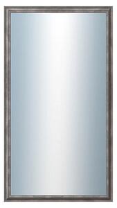 DANTIK - Zrkadlo v rámu, rozmer s rámom 50x90 cm z lišty TRITON cín (2146)
