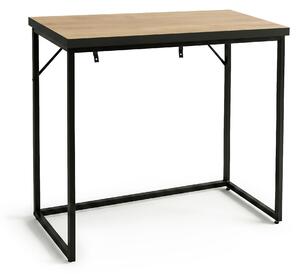 Ak furniture Konzolový stolek Origo 90 cm černý/dub Craft