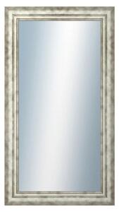 DANTIK - Zrkadlo v rámu, rozmer s rámom 50x90 cm z lišty TRITON široký strieborný (2950)
