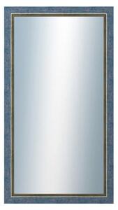 DANTIK - Zrkadlo v rámu, rozmer s rámom 50x90 cm z lišty CARRARA šedá (2949)
