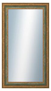 DANTIK - Zrkadlo v rámu, rozmer s rámom 50x90 cm z lišty HRAD zelená (3005)