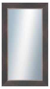 DANTIK - Zrkadlo v rámu, rozmer s rámom 50x90 cm z lišty TOMAS čierna veľká (3031)