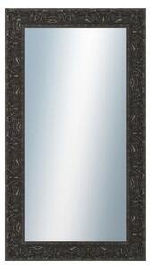 DANTIK - Zrkadlo v rámu, rozmer s rámom 50x90 cm z lišty PRAHA čierna (2753)
