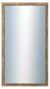 DANTIK - Zrkadlo v rámu, rozmer s rámom 50x90 cm z lišty TRITON zlatá (2142)