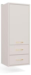 TP Living Závěsná koupelnová skříňka Nina W1D2S 35 cm kašmírová