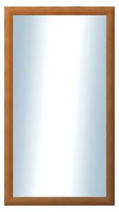 DANTIK - Zrkadlo v rámu, rozmer s rámom 50x90 cm z lišty LEDVINKA svetlo hnedá (1440)