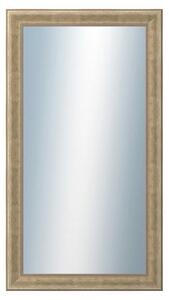 DANTIK - Zrkadlo v rámu, rozmer s rámom 50x90 cm z lišty KŘÍDLO malé zlaté patina (2774)