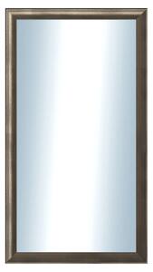 DANTIK - Zrkadlo v rámu, rozmer s rámom 50x90 cm z lišty Ferrosa grafit (3141)