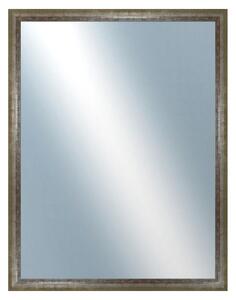 DANTIK - Zrkadlo v rámu, rozmer s rámom 70x90 cm z lišty NEVIS zelená (3054)