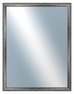 DANTIK - Zrkadlo v rámu, rozmer s rámom 70x90 cm z lišty NEVIS modrá (3052)