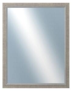 DANTIK - Zrkadlo v rámu, rozmer s rámom 70x90 cm z lišty AMALFI šedá (3113)