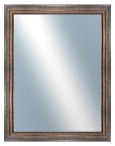 DANTIK - Zrkadlo v rámu, rozmer s rámom 70x90 cm z lišty TRITON široký meď (2951)