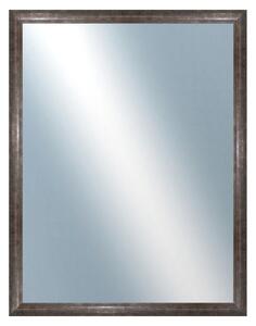 DANTIK - Zrkadlo v rámu, rozmer s rámom 70x90 cm z lišty NEVIS šedá (3053)
