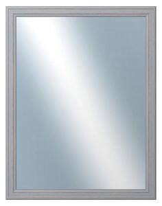 DANTIK - Zrkadlo v rámu, rozmer s rámom 70x90 cm z lišty STEP šedá (3019)