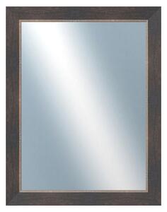 DANTIK - Zrkadlo v rámu, rozmer s rámom 70x90 cm z lišty TOMAS čierna veľká (3031)