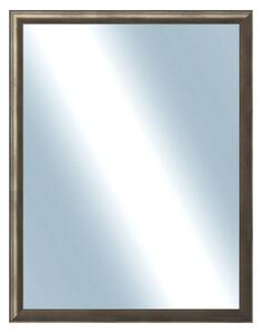 DANTIK - Zrkadlo v rámu, rozmer s rámom 70x90 cm z lišty Ferrosa grafit (3141)