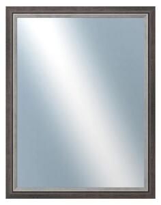 DANTIK - Zrkadlo v rámu, rozmer s rámom 70x90 cm z lišty AMALFI čierna (3118)