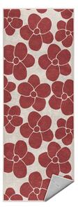 Červený prateľný behúň 60x230 cm Red Meadow – Mila Home