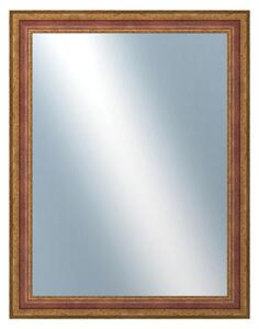 DANTIK - Zrkadlo v rámu, rozmer s rámom 70x90 cm z lišty HRAD červená (3006)