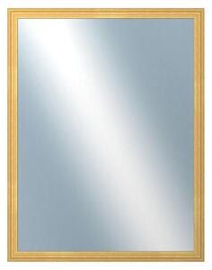 DANTIK - Zrkadlo v rámu, rozmer s rámom 70x90 cm z lišty LYON zlatá (2703)