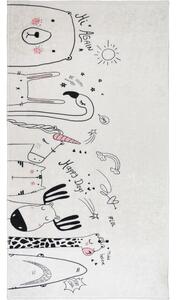 Slonovinový prateľný detský koberec 80x120 cm Animal Kingdom – Vitaus