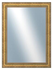 DANTIK - Zrkadlo v rámu, rozmer s rámom 60x80 cm z lišty KLASIK zlatá (2824)