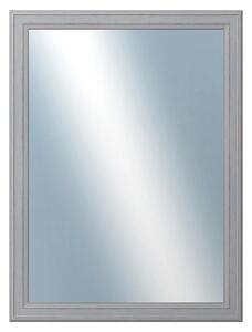 DANTIK - Zrkadlo v rámu, rozmer s rámom 60x80 cm z lišty STEP šedá (3019)