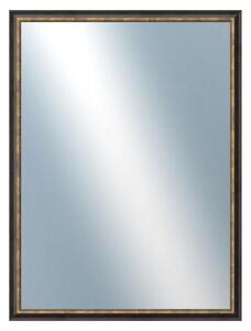 DANTIK - Zrkadlo v rámu, rozmer s rámom 60x80 cm z lišty TRITON čierna (2139)
