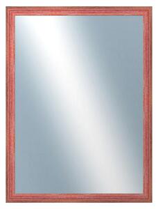 DANTIK - Zrkadlo v rámu, rozmer s rámom 60x80 cm z lišty LYON červená (2707)