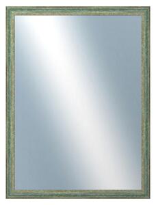 DANTIK - Zrkadlo v rámu, rozmer s rámom 60x80 cm z lišty LYON zelená (2706)