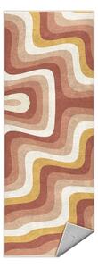 Okrovožltý/staroružový prateľný behúň 60x230 cm Creamy Strawberry Swirl – Mila Home