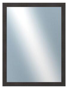 DANTIK - Zrkadlo v rámu, rozmer s rámom 60x80 cm z lišty 4020 hnedá (2767)