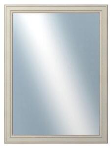 DANTIK - Zrkadlo v rámu, rozmer s rámom 60x80 cm z lišty STEP biela (3018)