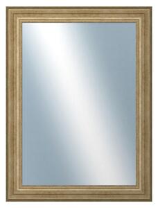 DANTIK - Zrkadlo v rámu, rozmer s rámom 60x80 cm z lišty HRAD strieborná patina (2823)