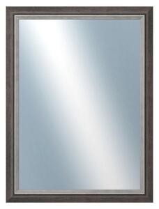 DANTIK - Zrkadlo v rámu, rozmer s rámom 60x80 cm z lišty AMALFI čierna (3118)