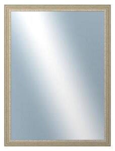 DANTIK - Zrkadlo v rámu, rozmer s rámom 60x80 cm z lišty LYON strieborná (2704)