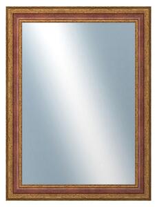 DANTIK - Zrkadlo v rámu, rozmer s rámom 60x80 cm z lišty HRAD červená (3006)