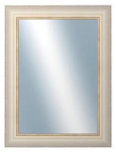 DANTIK - Zrkadlo v rámu, rozmer s rámom 60x80 cm z lišty GREECE biela (2639)