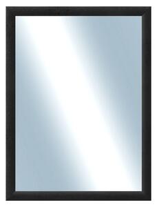 DANTIK - Zrkadlo v rámu, rozmer s rámom 60x80 cm z lišty LEDVINKA čierna (1446)